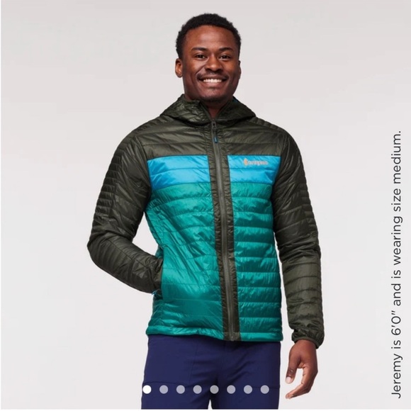 Cotopaxi Men’s XL Capa Insulated Hooded Jacket Woods Greenery Green NWT Puff - Picture 6 of 13